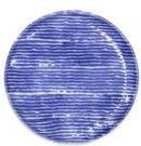 Viva by VIETRI Santorini Stripe Cocktail Plate
