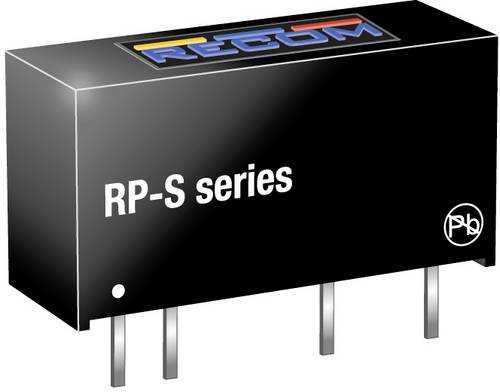 RECOM RP-0512S DC/DC-Wandler, Print 12 84mA 1W Anzahl Ausgänge: 1 x Inhalt 1St.
