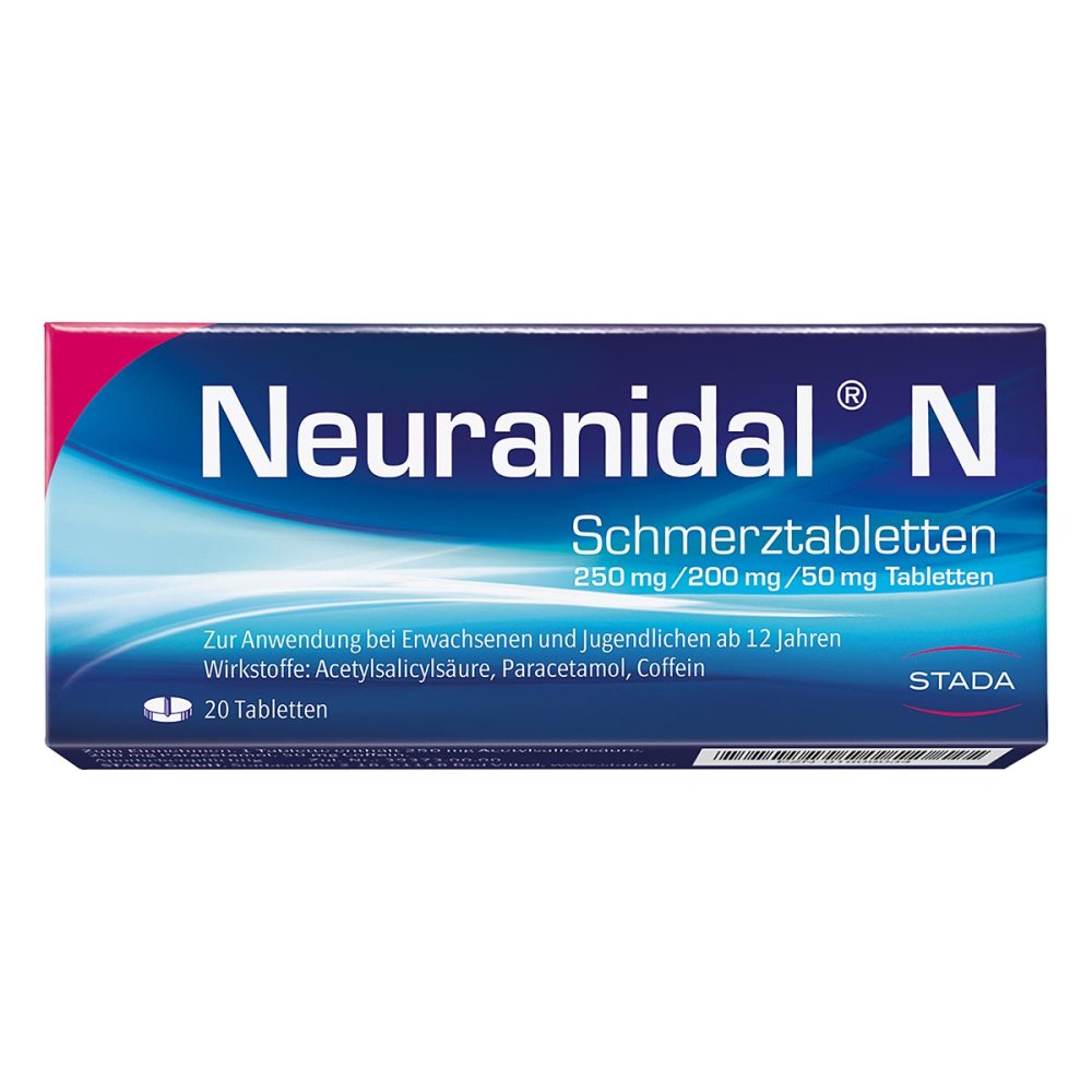 STADA Consumer Health Deutschland GmbH Neuranidal N Schmerztabletten 01809034