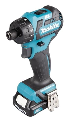 Makita DF032DSAJ Boormachine met pistoolgreep, Zwart/Blauw