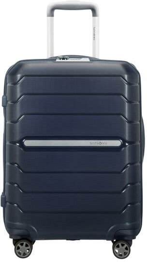 Samsonite Flux 55cm 4-Wheel Expandable Cabin Case - Navy Blue