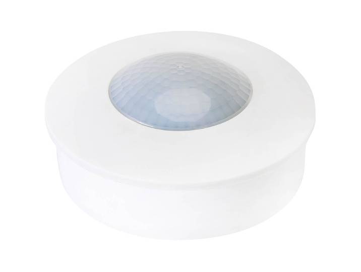 Bewegingssensor PIR - Kozolux - 6m - Max 300W - 360D - Opbouw - Rond - Wit