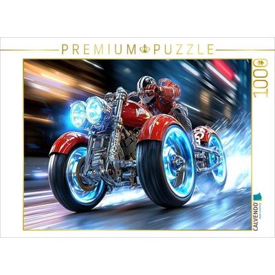 CALVENDO Puzzle Dieses Bike hat mehr KI als mein Mathelehrer | 1000 Teile Lege-Größe 64x48cm Foto-Puzzle für glückliche Stunden, Sonstige von ,