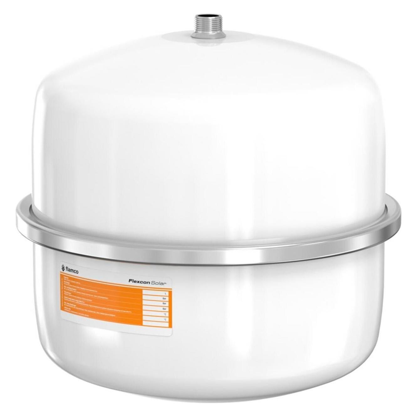 Flamco Ausdehnungsgefäss FLEXCON SOLAR 25 l, 8 b, R 3/4, Vordruck 2,5 bar, weiss (83250790)