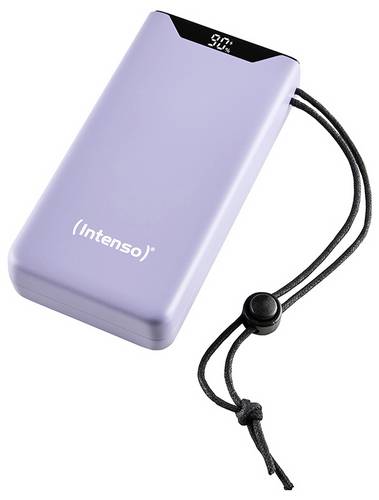 Intenso Power Bank F20000 purple Powerbank 20000 mAh Quick Charge 3.0, USB PD 3.0, PPS LiPo USB-C, USB-A Violett Statusanzeige