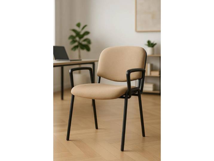 4er Set Ofis Stühle mit Armlehnen - Crème