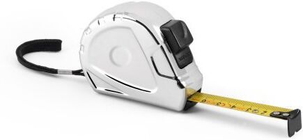 Stanley Flessometro 5m Giallo con Blocco Nastro Rigido e Clip Personalizzate o neutre