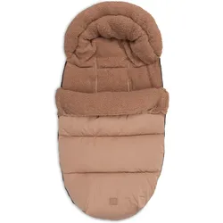 Jollein, Kinderwagen Fusssack, Fusssack buggy/stroller Puffed - Light Terra