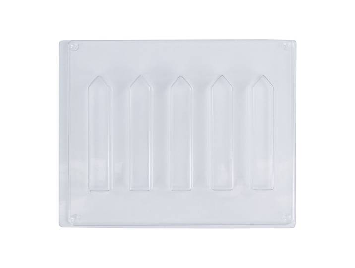 PET Giessform: Strassenmalkreide, 5Stk. à 11cm x 2cm x 2cm, SB-Btl. 1Stück