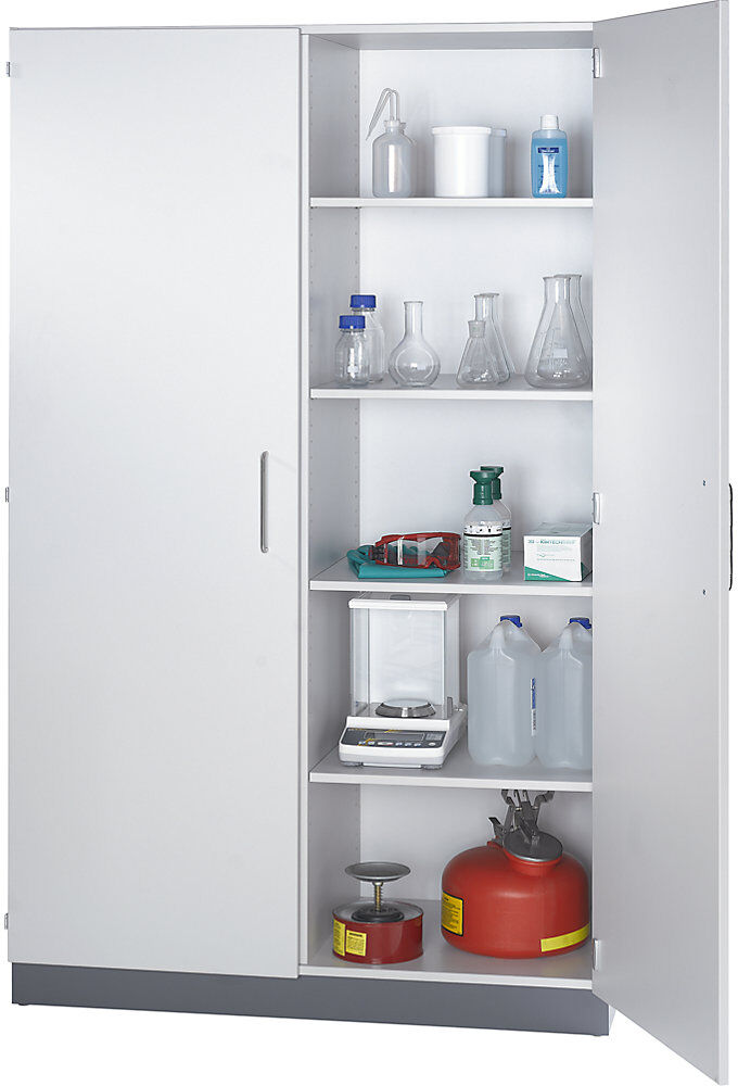 kaiserkraft Labor-Schrank, Höhe 2000 mm, Breite 900 mm
