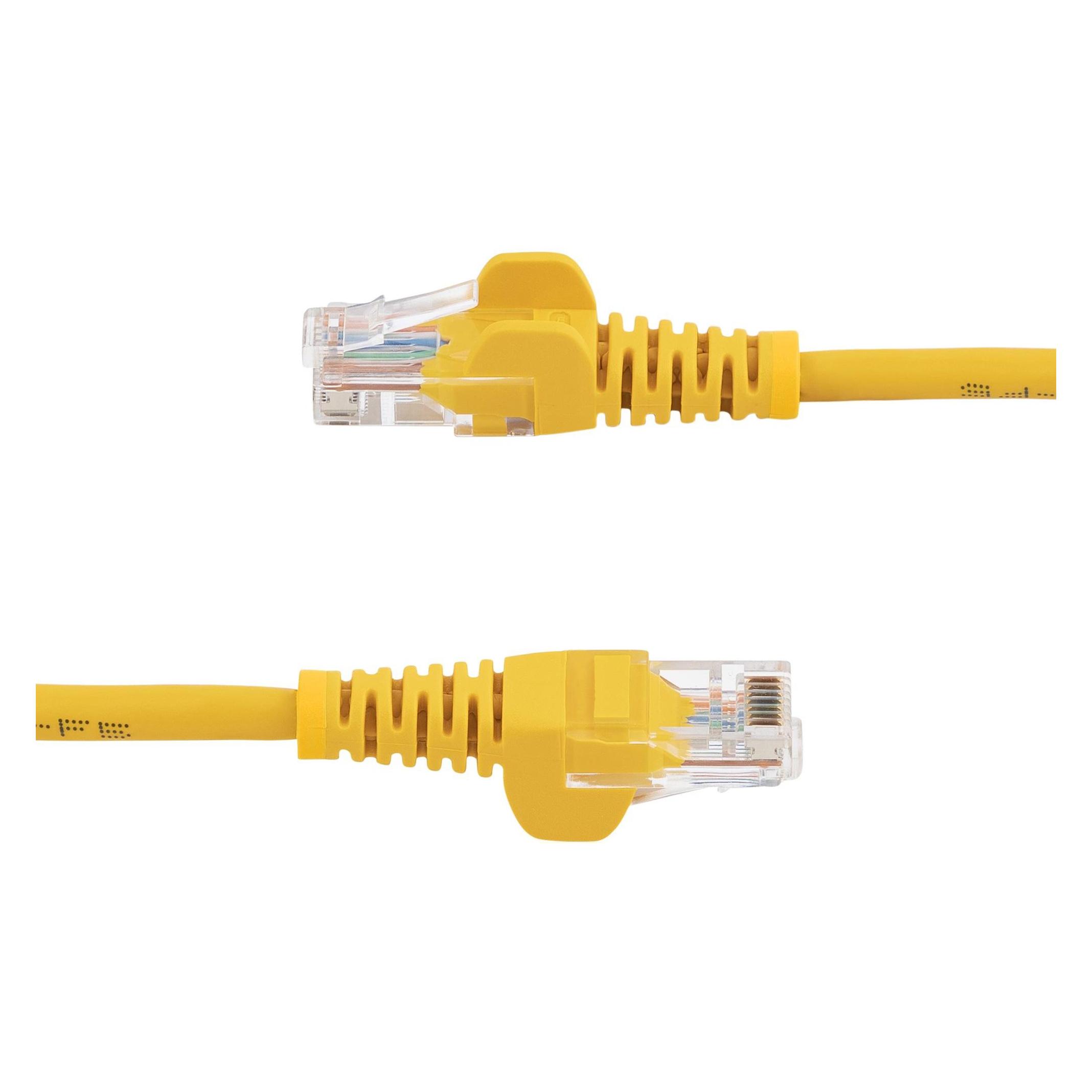 StarTech 0.5M YELLOW CAT5E PATCH CABLE (U/UTP, CAT5e, 0.50 m) (45PAT50CMYL)