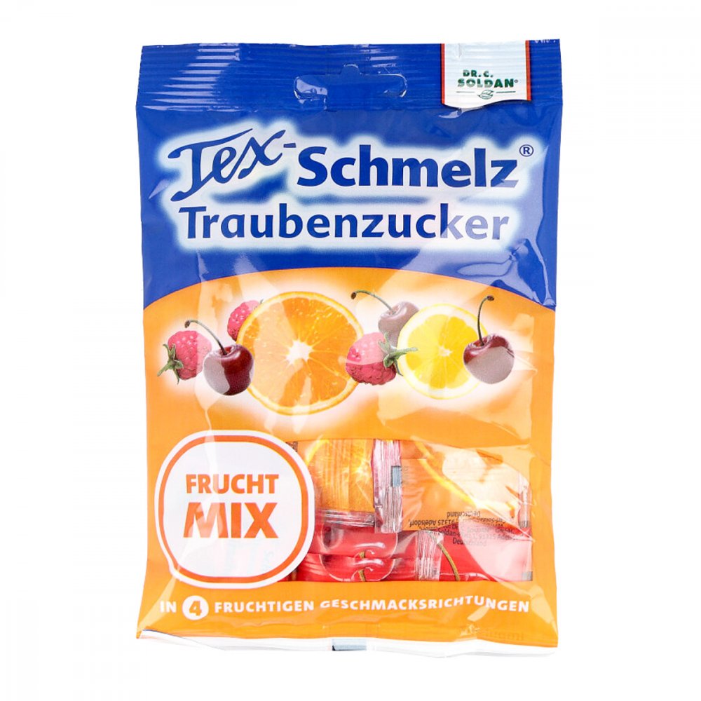 Dr. C. SOLDAN GmbH Soldan Tex Schmelz Traubenzucker Frucht-mix 14320642