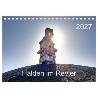 Halden im Revier (Tischkalender 2027 DIN A5 quer), CALVENDO Monatskalender