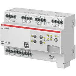 ABB JRA/S4.230.7.2 Jalousieaktor 4-fach 230V, auto. Fahrzeitermittlung, 3 End Pos., Binäreingänge manuelle Bedienung 2CDG110294R0011