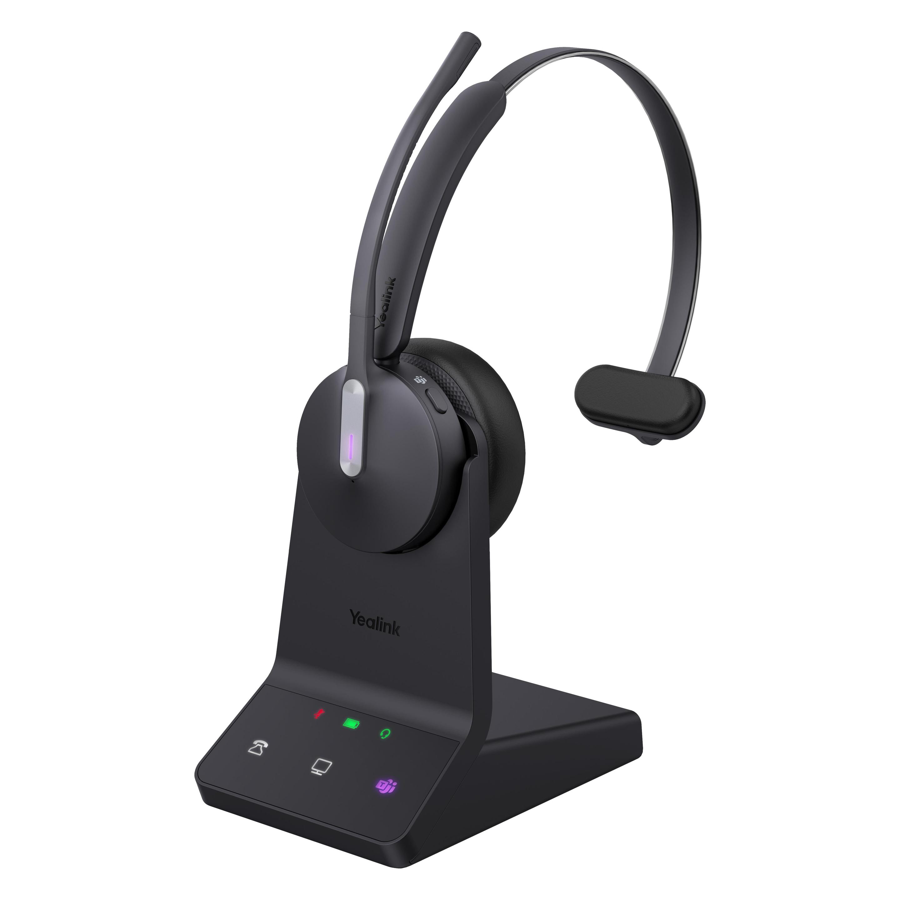 Yealink Wh64 Mono Teams Headset (Kabellos, USB-A, Microsoft Teams) (WH64 MONO TEAMS)