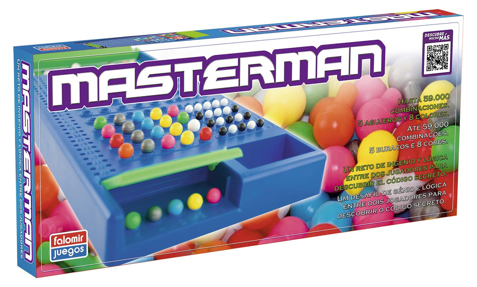 Falomir Mastermind-spel, meerkleurig