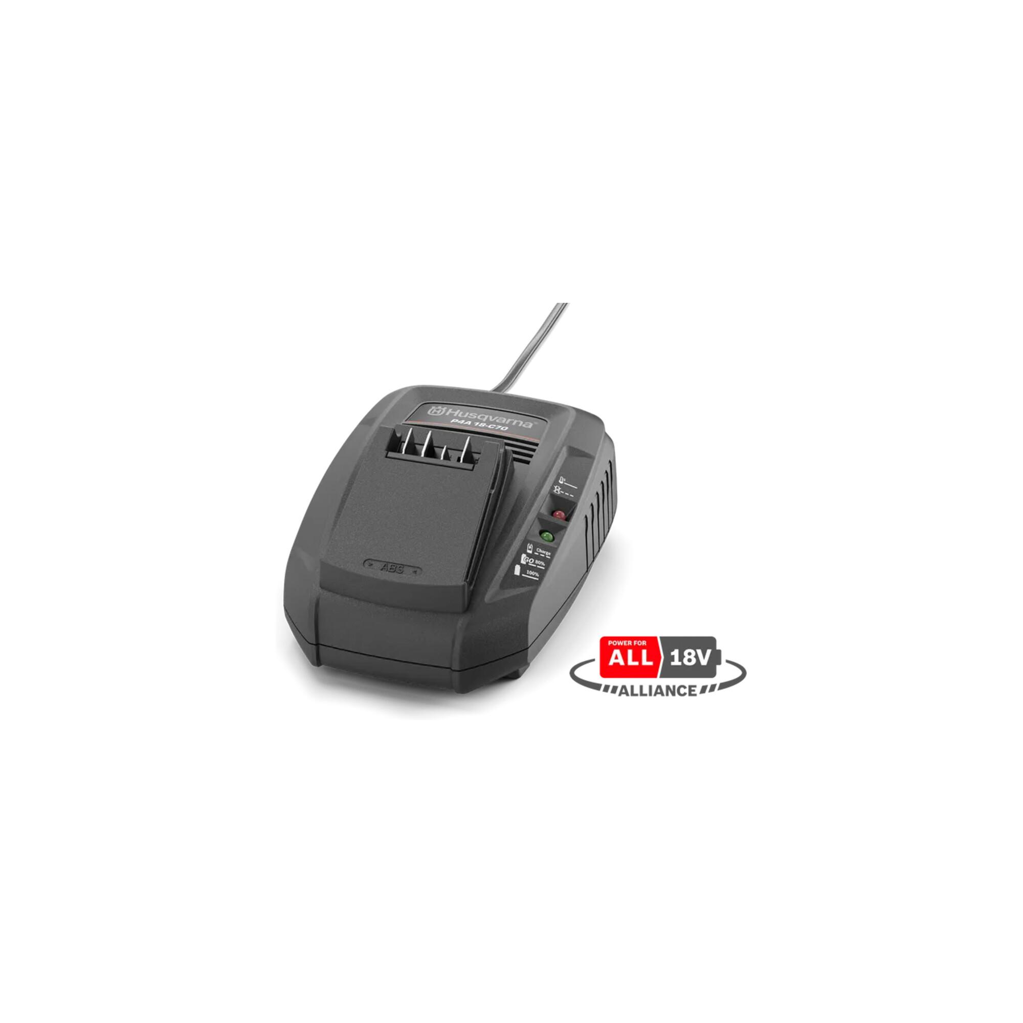 Husqvarna Akkuladegerät P4A 18-C70 (970601001)