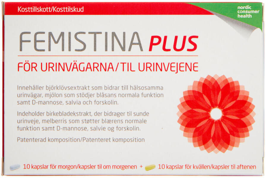 Femistina Plus Kosttilskud 20 stk