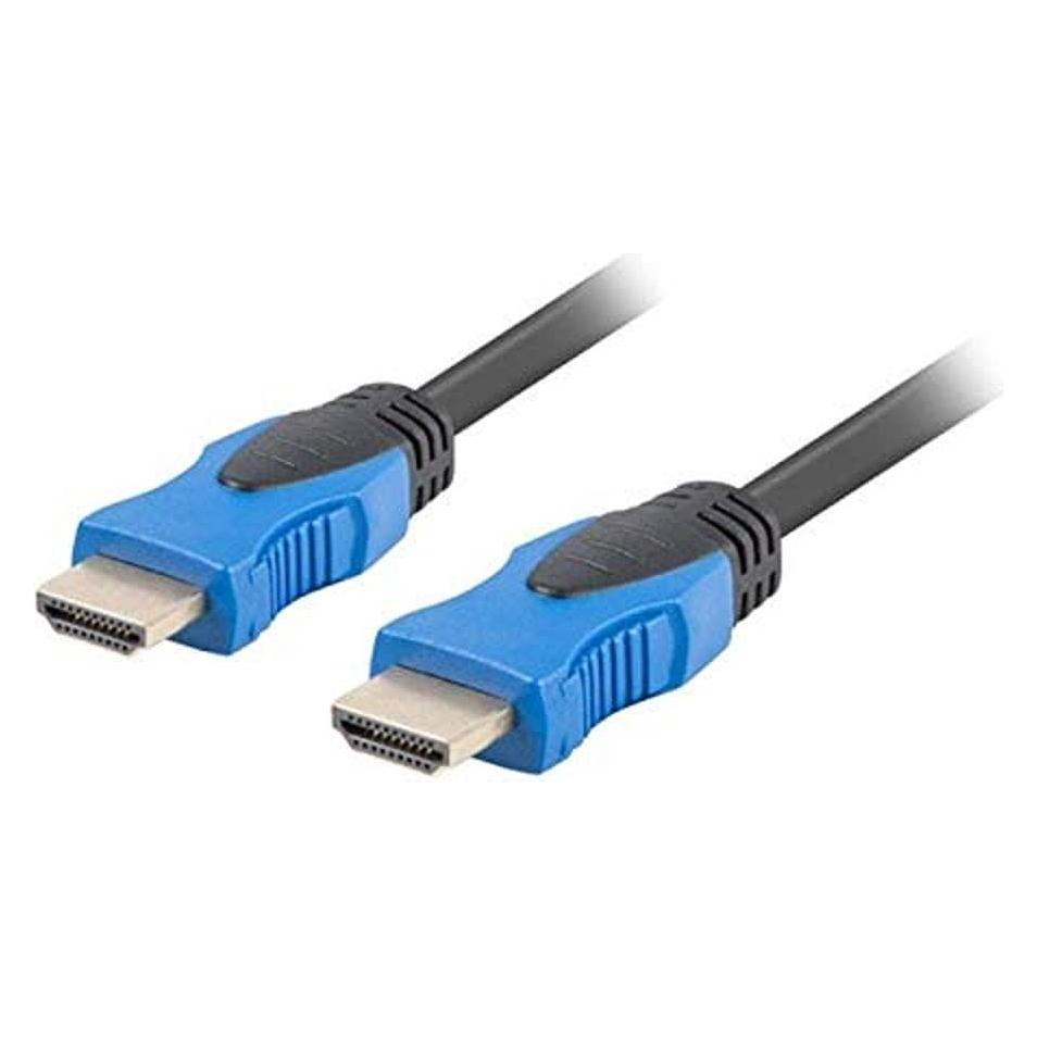 Lanberg CA-HDMI-20CU-0030-BK HDMI-Kabel 3 m HDMI Typ A (Standard) Schwarz (3 m) (CA-HDMI-20CU-0030-BK)