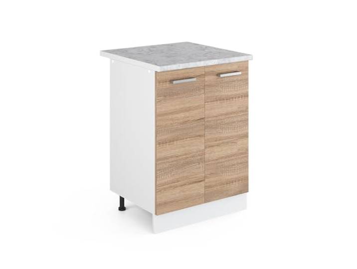 Vicco Unterschrank R-Line, Sonoma, 60 cm