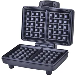Prime3 Gofronica Blaupunkt SWM51, Kontaktgrill, Schwarz
