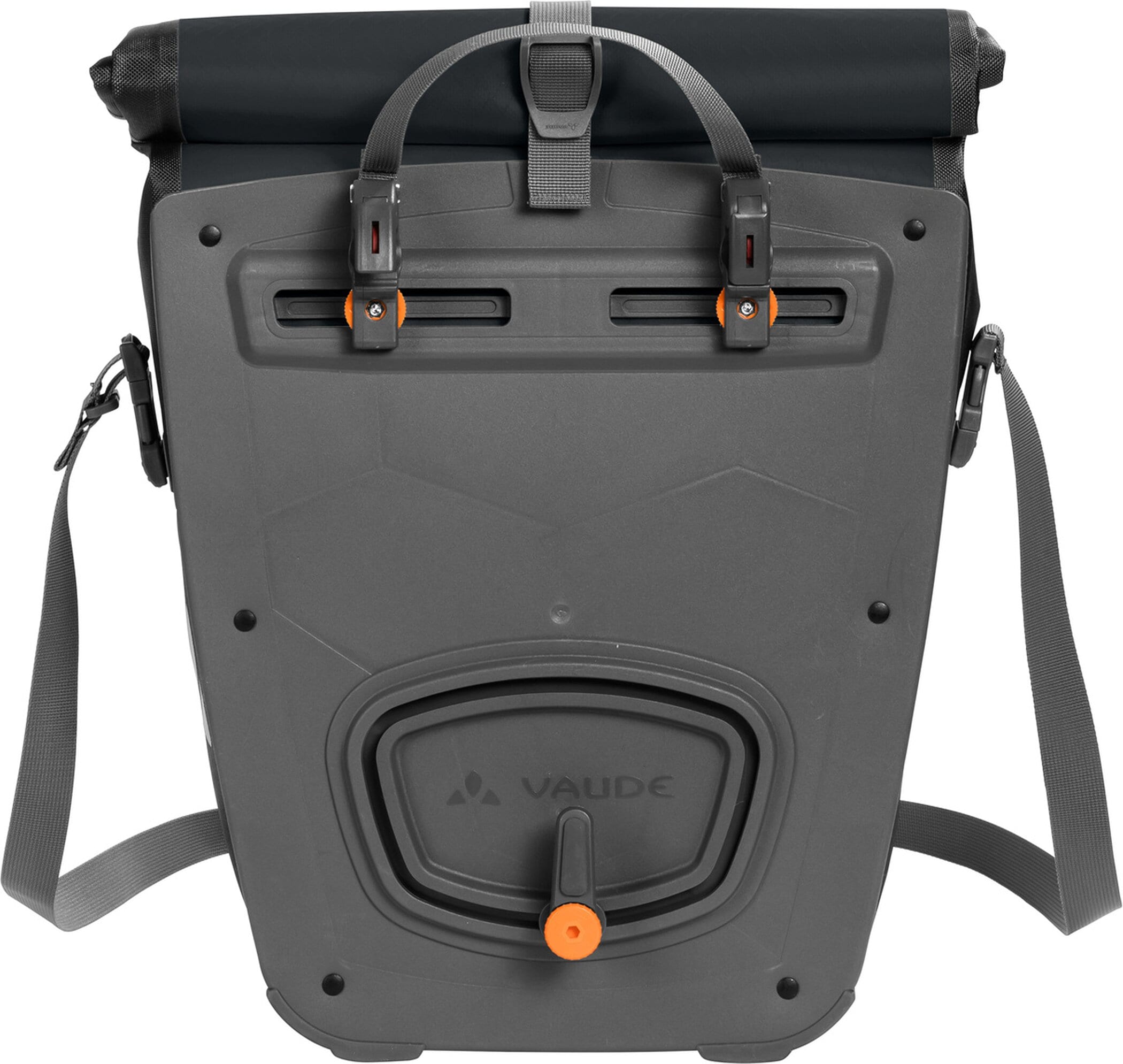 Fahrradtasche VAUDE "Aqua Back", schwarz, Taschen, Polyester, Fahrradtasche, Fahrradtasche, aus Polyester, 48 Liter, mit Wickelverschluss schwarz Einheitsgröße