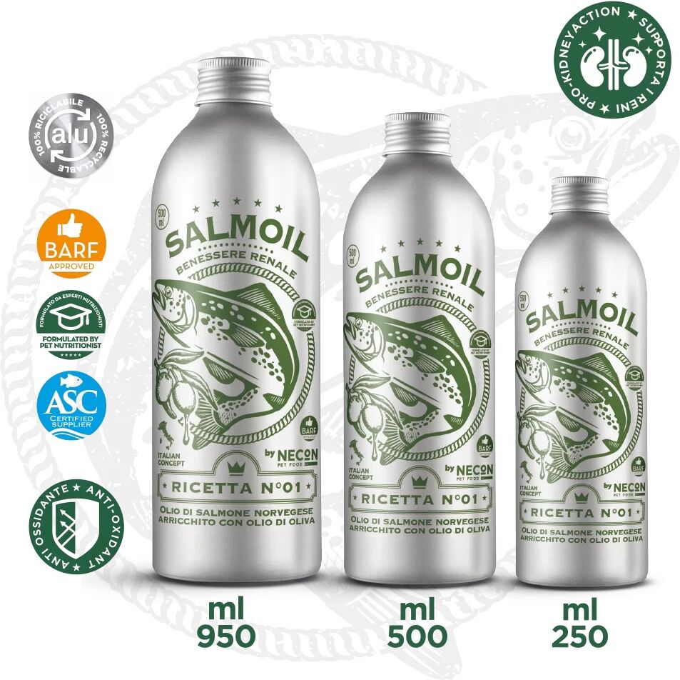 Necon Pet Food Srl Salmoil Ricetta 1 500ml