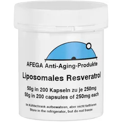 AFEGA® Liposomales Resveratrol – 200 Kapseln à 250 mg