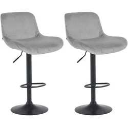 2er Set Barhocker Solon Schwarz