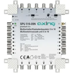 Axing SPU516-09N Multischalter Stand-Alone/Kaskadenbaustein, 5 in 16, premium-line SPU51609N SPU 516-09N