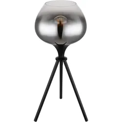Globo, Tischlampe, Tischleuchte Maxy schwarz matt 1xE27 (E27)