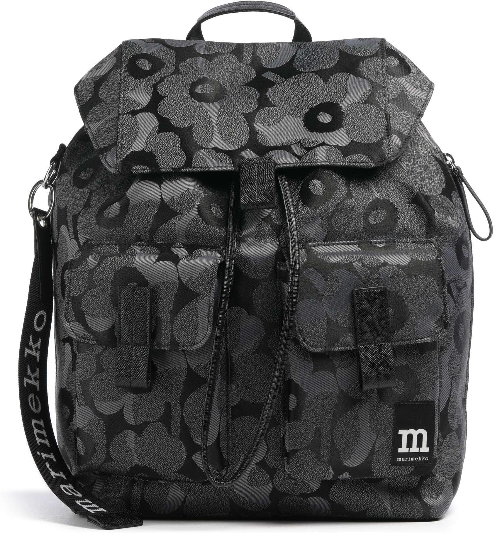 Marimekko Wear All Day L Unikko Rucksack, grau
