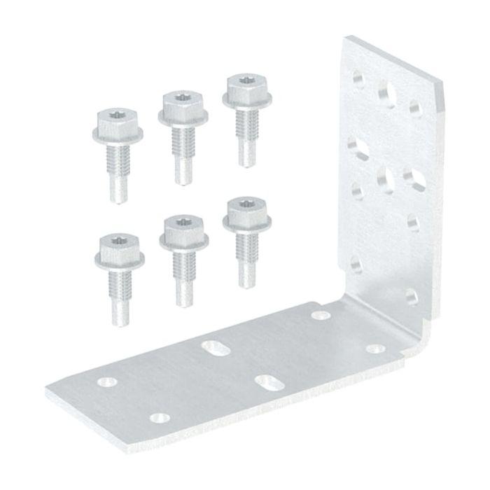 Geberit Duofix Systemwinkel 111846001 8x10cm, verzinkt, Stahl