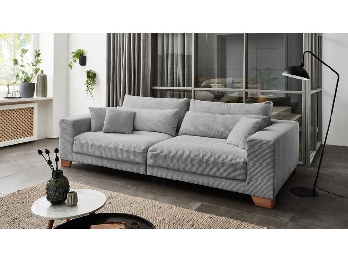 Big Sofa Play inkl. Kissen in Trendstoff Cord