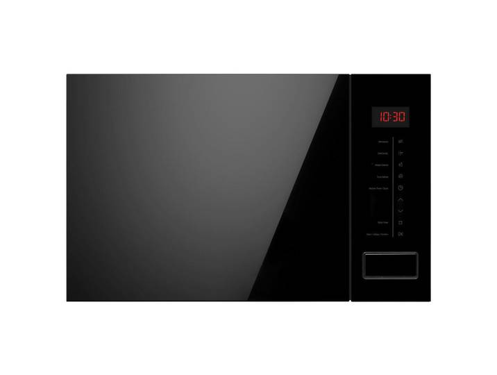 Amica Einbaumikrowelle, Schwarz, Metall, 59.5x39x32 cm, LED-Display, Auftaufunktion, Automatik-Kochprogramme, Signalton, Timerfunktion, Kindersicherung, Küchen, Küchenelektrogeräte, Mikrowellen