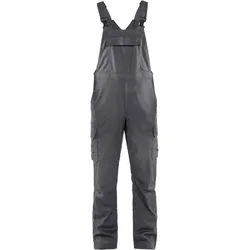 Latzhose "2666" Industrie - C52 - mittelgrau