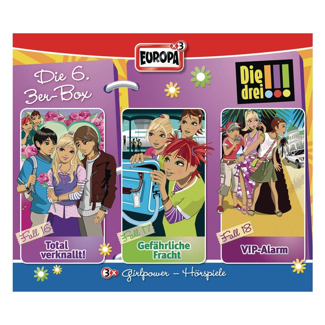 United Soft Media Die drei!!!, 3er Box. Box.6, 3 Audio-CDs (Majavon, Vogel, Deutsch) (75085682)