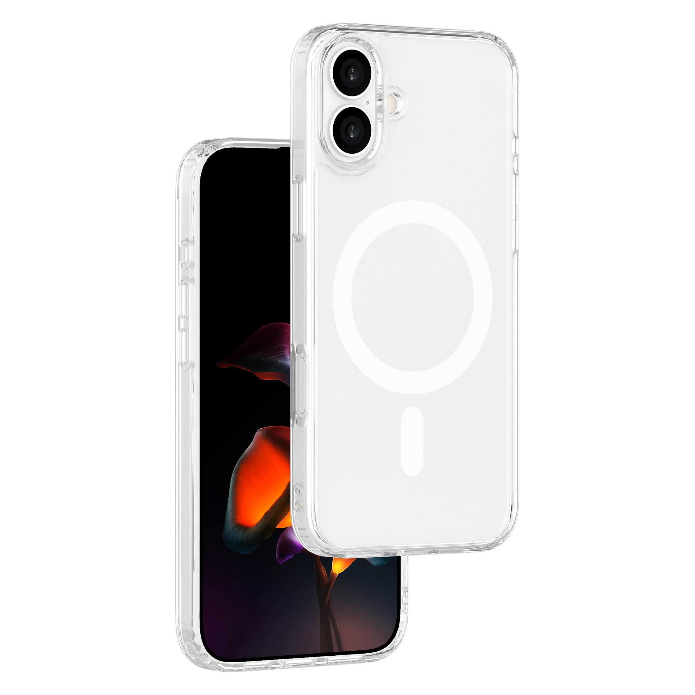 ER Case ER POWER ICE SNAP kryt pro iPhone 16 + bílý MagSafe (Apple iPhone 16) (ERCSIP16MGCL)