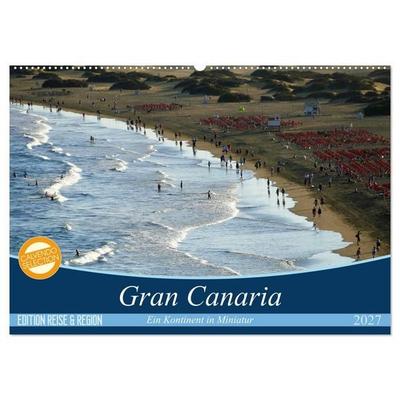 Gran Canaria - Ein Kontinent in Miniatur (Wandkalender 2027 DIN A2 quer), CALVENDO Monatskalender