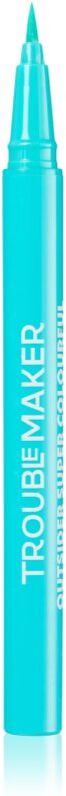 Trouble Maker Outsider precise liquid eyeliner shade Pool Noodle Aqua Bule 0.5 ml