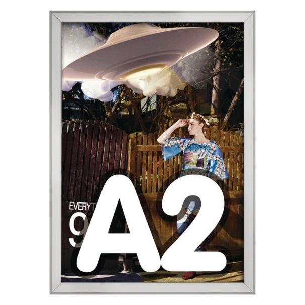 Twinco Ramme Doppellicht-Klapprahmen, a2, Aluminium (5346-11)