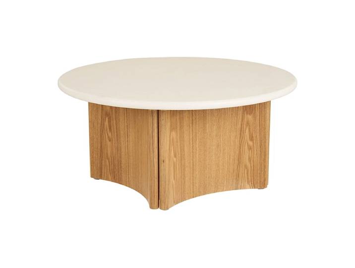 HOUSE NORDIC Set für Couchtische MOTRIL 80x80x45cm natürliches holz
