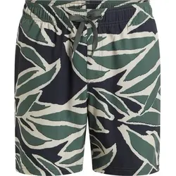 FIREFLY Herren Badeshorts He.-Badeshorts Lucio M Painted Flowers, Größe M in Schwarz Schwarz