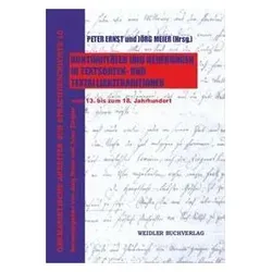Kontinuitäten und Neuerungen in Textsorten- und Textallianztraditionen vom 13. b, Fachbücher