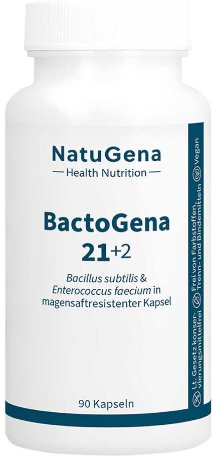 NatuGena BactoGena 21+2 Kapseln vegan