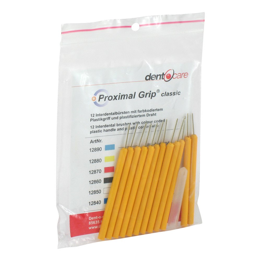 Dent-o-care Dentalvertriebs GmbH Proximal Grip xxxx-fein gelb Interdentalbürste 01347711