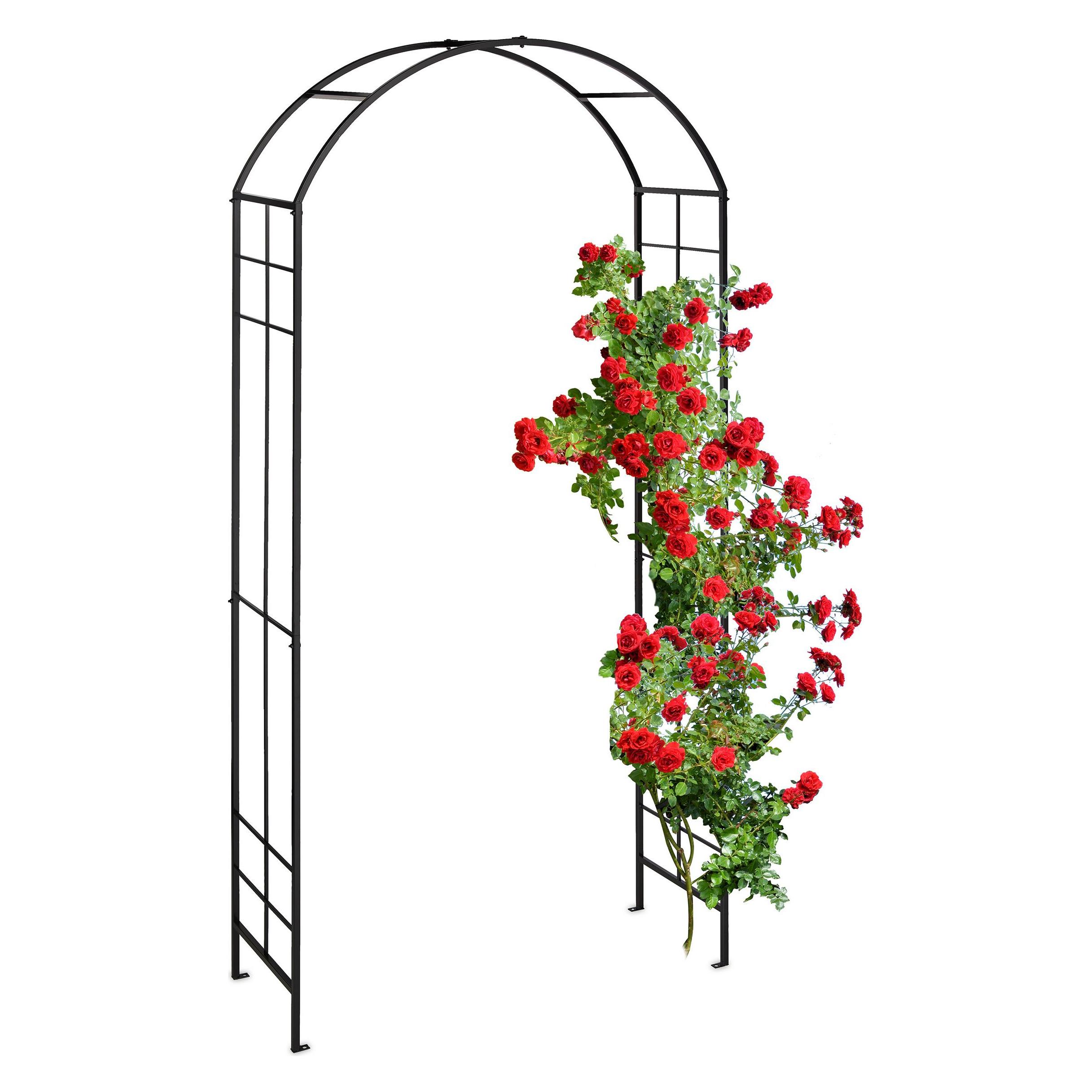Relaxdays Rosenbogen (41 cm, 110 cm) (4052025415488)