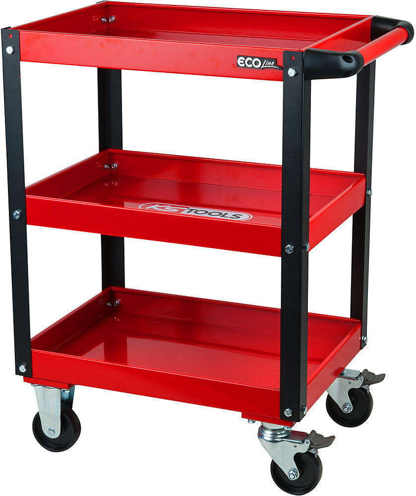 ECOline Werkstatt-Servicewagen, HxBxT 850 x 680 x 425 mm, Tragfähigkeit 150 kg KS Tools