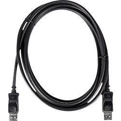 club3D DisplayPort Anschlusskabel DisplayPort Stecker, DisplayPort Stecker 3.00 m Schwarz CAC-1064 DisplayPort-Kabel