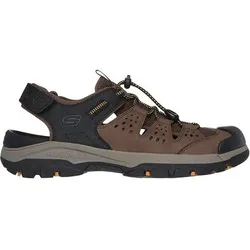 SKECHERS Herren Sandalen TRESMEN-MENARD, Größe 44 in Braun Braun